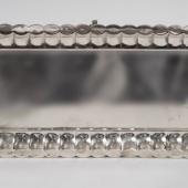 Ezüst art decotéglalap alakú tálca (GS03 - 8024)